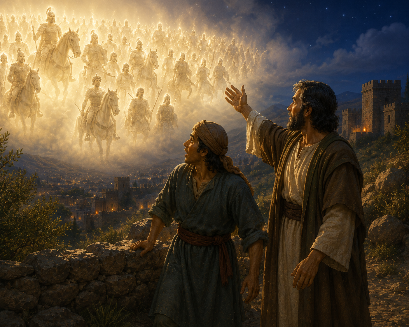 Elisha and the invisible army